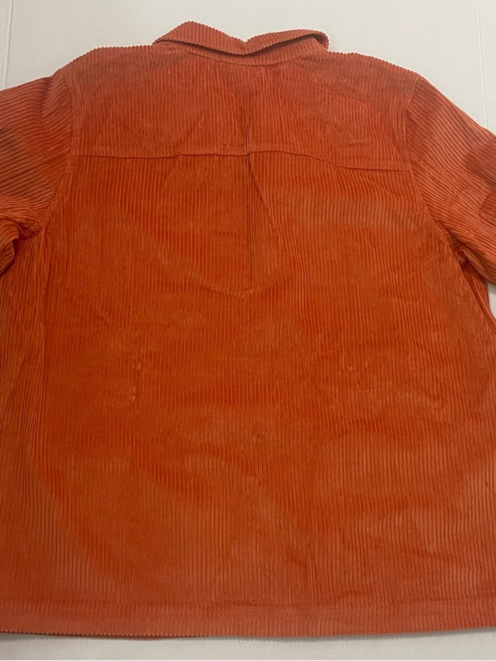 Appleseed's Orange Corduroy Button Jacket NWT sz PXL - Picture 10 of 12
